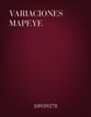 Variaciones Mapeye Guitar and Fretted sheet music cover